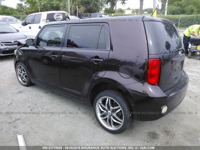 JTLKE50E191094209 - 2009 TOYOTA SCION XB Púrpura foto 3