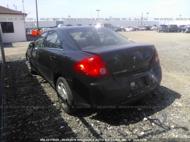 1G2ZF58B574255596 - 2007 PONTIAC G6 VALUE LEADER/BASE BLACK photo 3