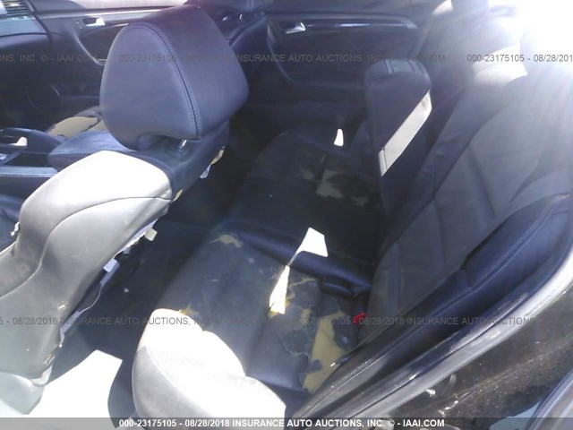 19UUA76558A045677 - 2008 ACURA TL TYPE S BLACK photo 8