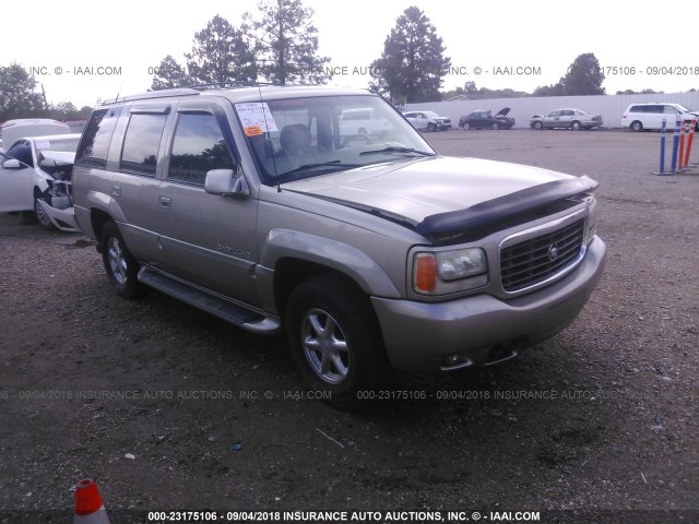 1GYEK13R8XR409296 - 1999 CADILLAC ESCALADE Champagne photo 1