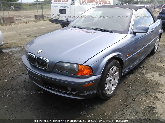 WBABR3341YEA83161 - 2000 BMW 323 CI BLUE photo 6