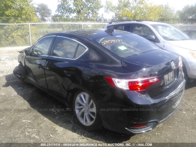 19UDE2F3XHA009392 - 2017 ACURA ILX WATCH PLUS BLACK photo 3