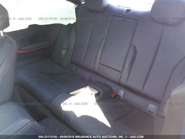 WBA3N3C51EF712476 - 2014 BMW 428 I RED photo 8