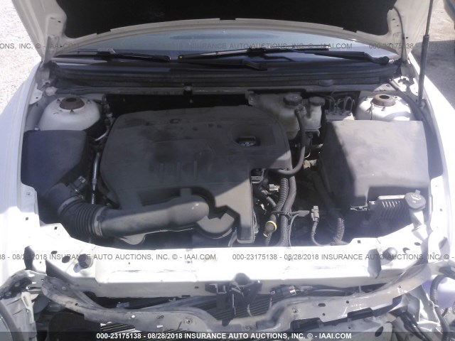 1G1ZE5E14BF218846 - 2011 CHEVROLET MALIBU LTZ 白色 照片 10
