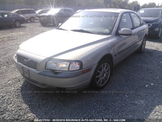 YV1TS97D4X1051164 - 1999 VOLVO S80 SILVER photo 2