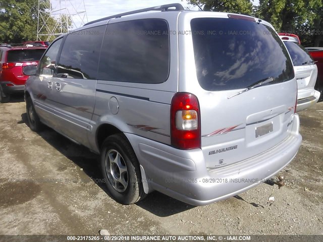 1GHDX03EXXD132751 - 1999 OLDSMOBILE SILHOUETTE SILVER photo 3