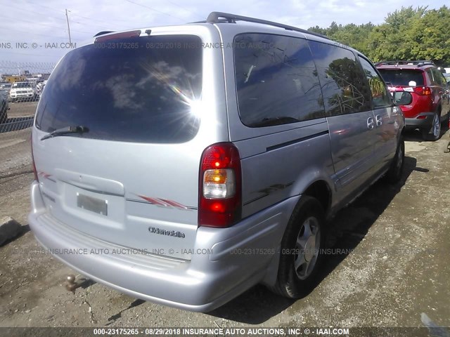 1GHDX03EXXD132751 - 1999 OLDSMOBILE SILHOUETTE SILVER photo 4