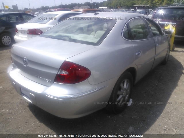 2G4WC582381357463 - 2008 BUICK LACROSSE CX SILVER photo 4