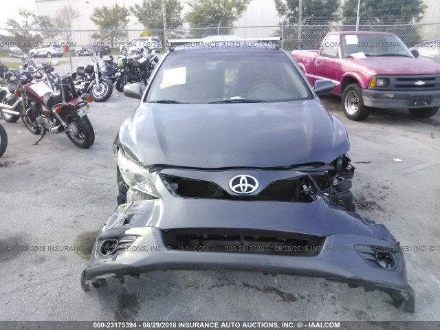 4T1BF3EKXAU042491 - 2010 TOYOTA CAMRY SE/LE/XLE GRAY photo 6