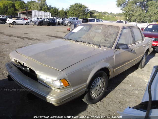 1G4AG55M6S6426134 - 1995 BUICK CENTURY SPECIAL TAN photo 2