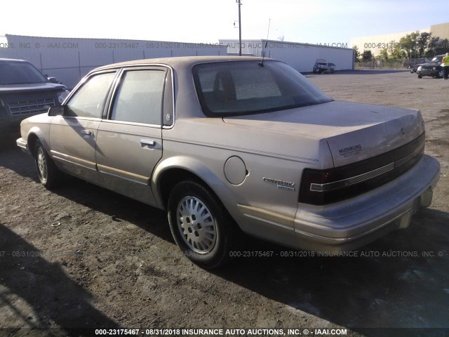 1G4AG55M6S6426134 - 1995 BUICK CENTURY SPECIAL TAN photo 3