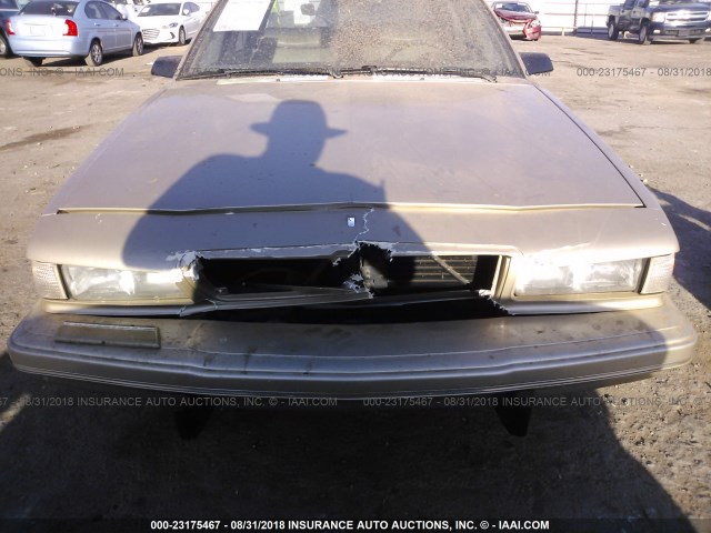 1G4AG55M6S6426134 - 1995 BUICK CENTURY SPECIAL TAN photo 6