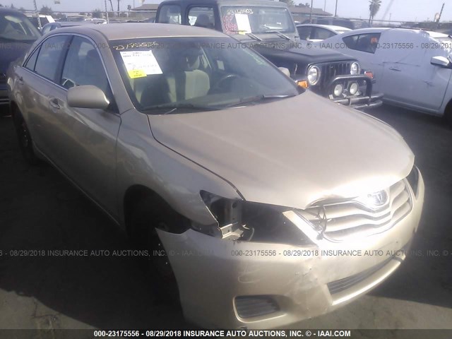 4T1BF3EK0AU044086 - 2010 TOYOTA CAMRY SE/LE/XLE 金色 照片 1