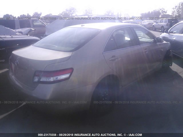 4T1BF3EK0AU044086 - 2010 TOYOTA CAMRY SE/LE/XLE 金色 照片 4