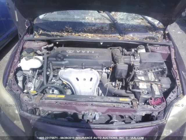 JTKDE177670169373 - 2007 TOYOTA SCION TC 勃艮第红 照片 10