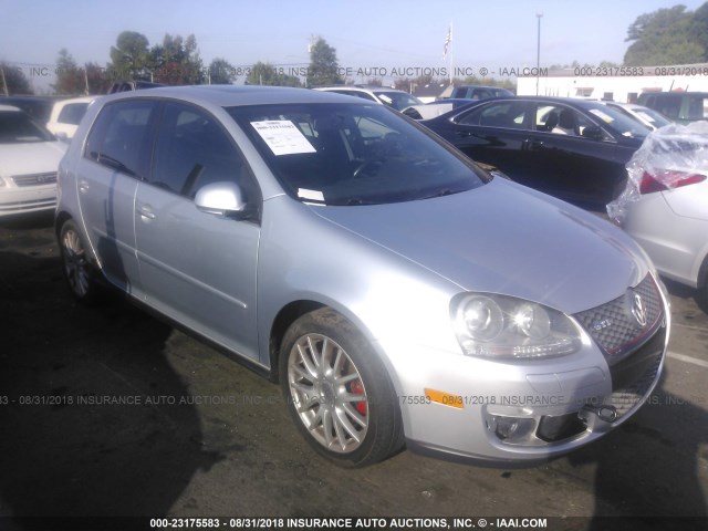 WVWHV71K27W085461 - 2007 VOLKSWAGEN NEW GTI SILVER photo 1