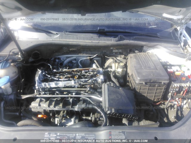 WVWHV71K27W085461 - 2007 VOLKSWAGEN NEW GTI SILVER photo 10