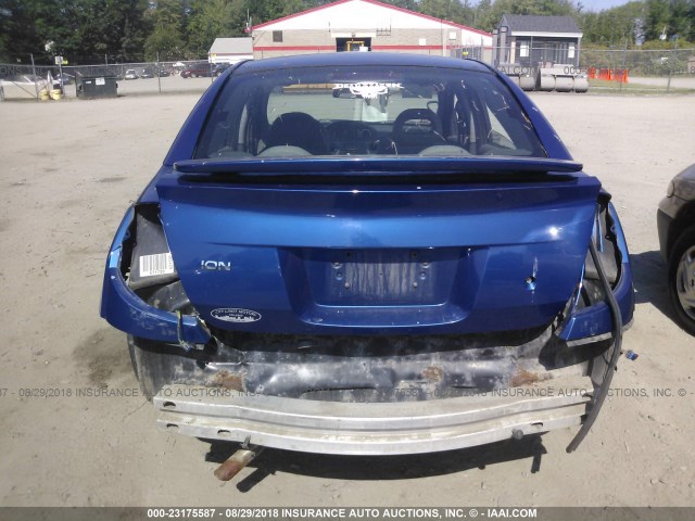 1G8AZ52F05Z171756 - 2005 SATURN ION LEVEL 2 蓝色 照片 6