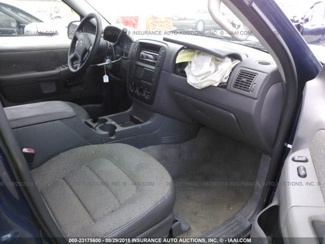 1FMZU62K04UB83343 - 2004 FORD EXPLORER XLS/XLS SPORT BLUE photo 5