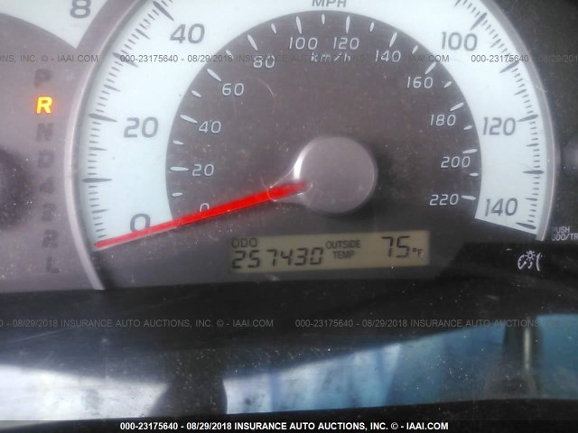 4T1BE46K27U696711 - 2007 TOYOTA CAMRY NEW GENERAT CE/LE/XLE/SE BLACK photo 7