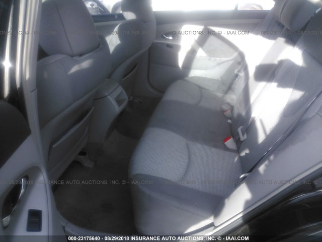 4T1BE46K27U696711 - 2007 TOYOTA CAMRY NEW GENERAT CE/LE/XLE/SE BLACK photo 8