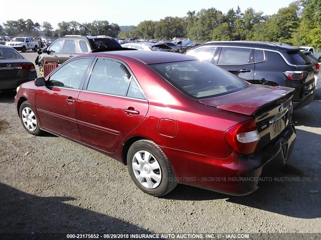 4T1BE32K34U311653 - 2004 TOYOTA CAMRY LE/XLE/SE Tünd qırmızı foto 3