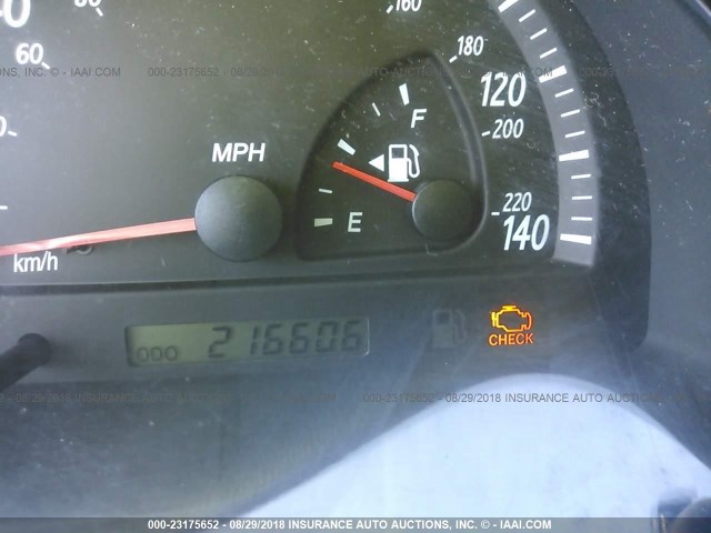 4T1BE32K34U311653 - 2004 TOYOTA CAMRY LE/XLE/SE Tünd qırmızı foto 7