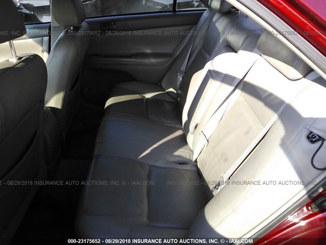 4T1BE32K34U311653 - 2004 TOYOTA CAMRY LE/XLE/SE Tünd qırmızı foto 8
