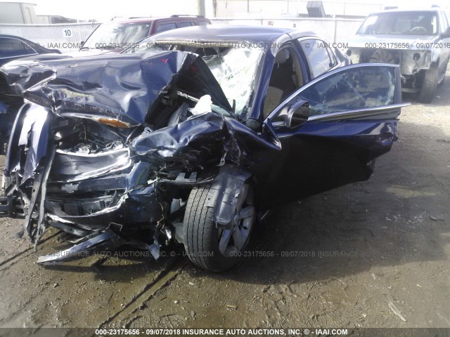 1G1ZC5E04A4138731 - 2010 CHEVROLET MALIBU 1LT 蓝色 照片 2