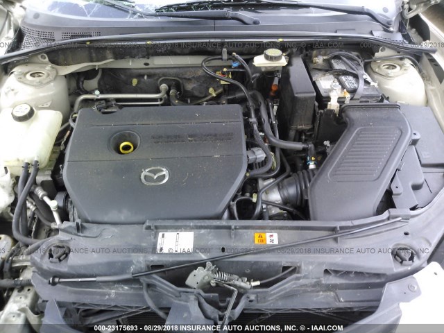 JM1BK12F861409408 - 2006 MAZDA 3 I Champagne photo 10