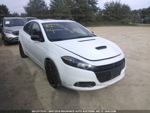 1C3CDFGB9GD818670 - 2016 DODGE DART GT SPORT WHITE photo 1