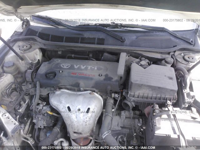 JTNBE46K073098459 - 2007 TOYOTA CAMRY NEW GENERAT CE/LE/XLE/SE WHITE photo 10