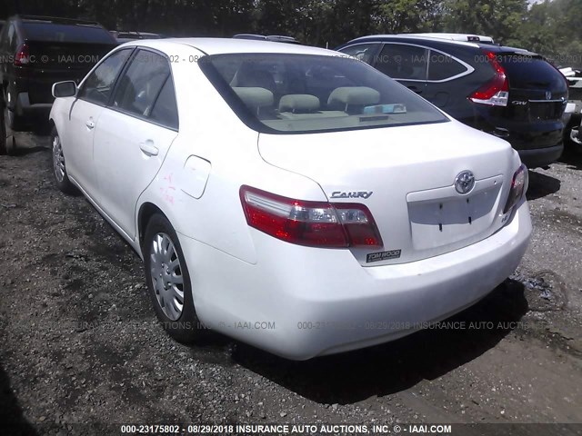 JTNBE46K073098459 - 2007 TOYOTA CAMRY NEW GENERAT CE/LE/XLE/SE WHITE photo 3