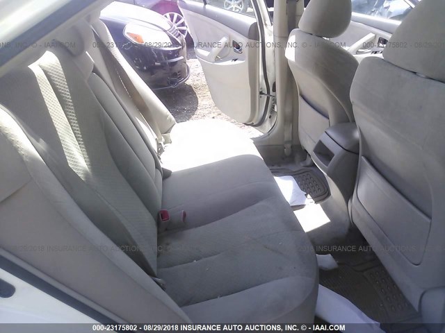 JTNBE46K073098459 - 2007 TOYOTA CAMRY NEW GENERAT CE/LE/XLE/SE WHITE photo 8