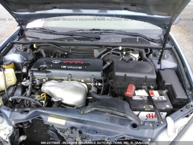 4T1BE32K13U779699 - 2003 TOYOTA CAMRY LE/XLE/SE Ашық көк фото 10