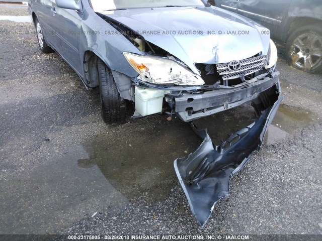 4T1BE32K13U779699 - 2003 TOYOTA CAMRY LE/XLE/SE Ашық көк фото 6