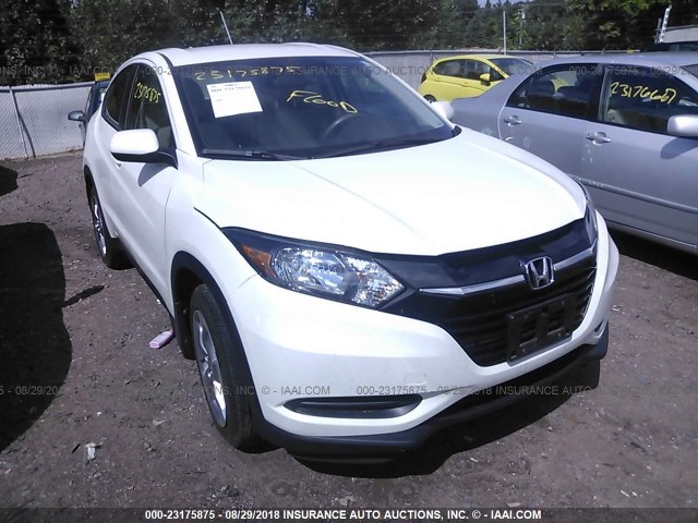 3CZRU6H37HM723215 - 2017 HONDA HR-V LX WHITE photo 1