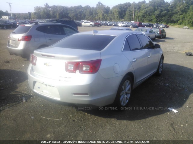 1G11E5SA4GF101325 - 2016 CHEVROLET MALIBU LIMITED LTZ Gümüş foto 4