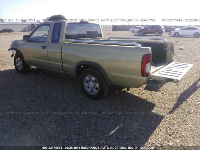 1N6DD26S1WC322550 - 1998 NISSAN FRONTIER KING CAB XE/KING CAB SE GREEN photo 3