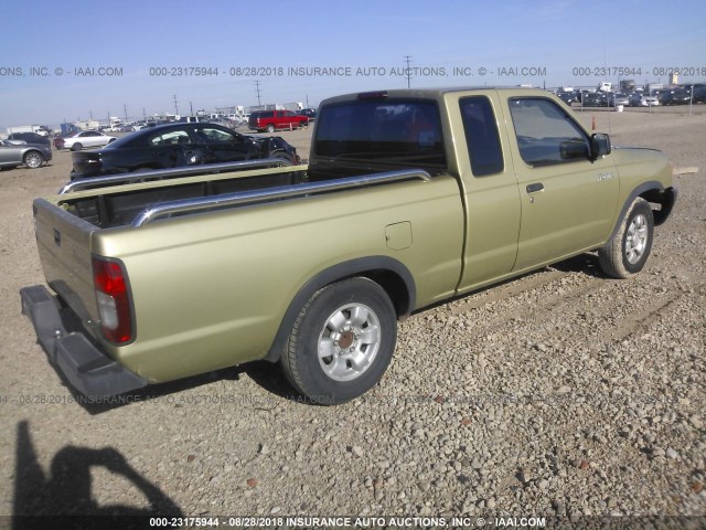 1N6DD26S1WC322550 - 1998 NISSAN FRONTIER KING CAB XE/KING CAB SE GREEN photo 4