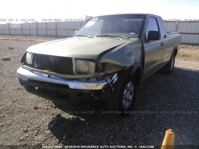 1N6DD26S1WC322550 - 1998 NISSAN FRONTIER KING CAB XE/KING CAB SE GREEN photo 6