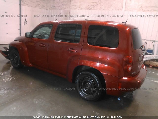 3GNDA13D68S638610 - 2008 CHEVROLET HHR LS Rojo foto 3