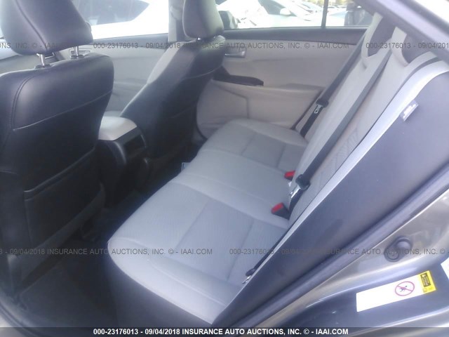 4T1BF1FK8GU145372 - 2016 TOYOTA CAMRY LE/XLE/SE/XSE 灰色 照片 8