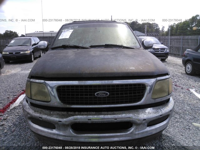 1FMRU1769WLC13219 - 1998 FORD EXPEDITION BLACK photo 6