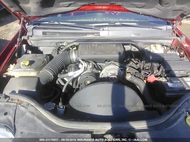 1J4GR48KX5C678028 - 2005 JEEP GRAND CHEROKEE LAREDO/COLUMBIA/FREEDOM 红色 照片 10
