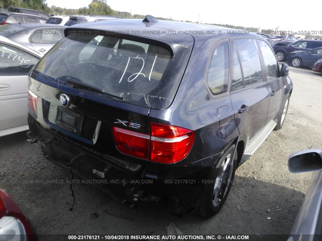 5UXFE4C55AL276229 - 2010 BMW X5 XDRIVE30I GRAY photo 4
