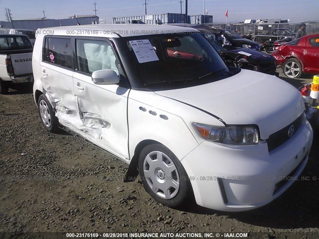 JTLKE50E481013010 - 2008 TOYOTA SCION XB Ақ фото 1