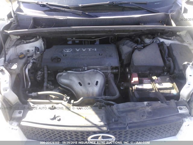 JTLKE50E481013010 - 2008 TOYOTA SCION XB Ақ фото 10