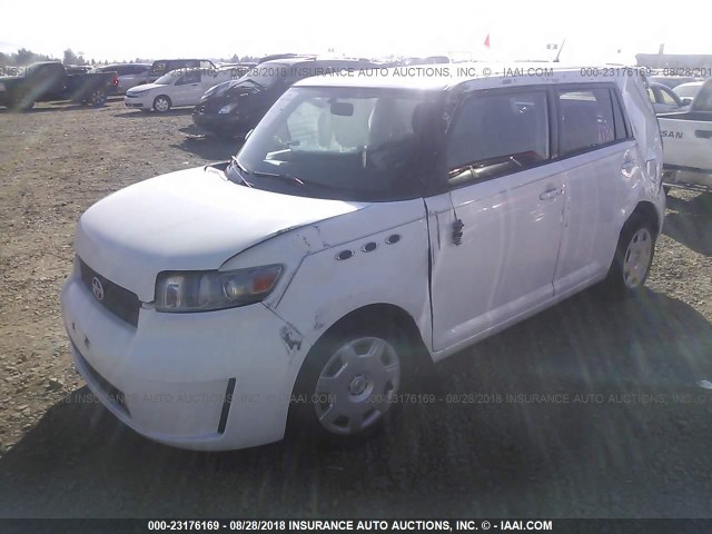 JTLKE50E481013010 - 2008 TOYOTA SCION XB Ақ фото 2