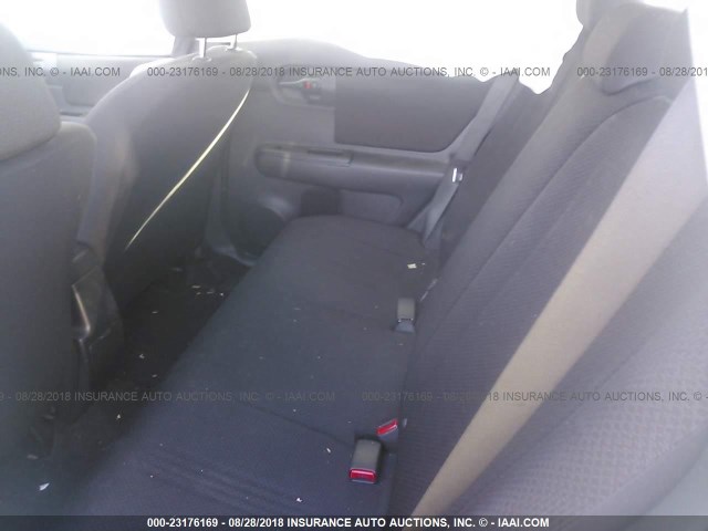JTLKE50E481013010 - 2008 TOYOTA SCION XB Ақ фото 8